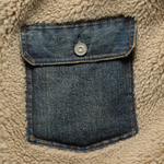 Grizzly Sherpa-Paneled Denim Jacket - Indigo - RRL - STAG Provisions - Outerwear - Coat / Jacket