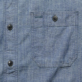 Indigo Chambray Workshirt - Rinse - RRL - STAG Provisions - Tops - L/S Woven - Solid
