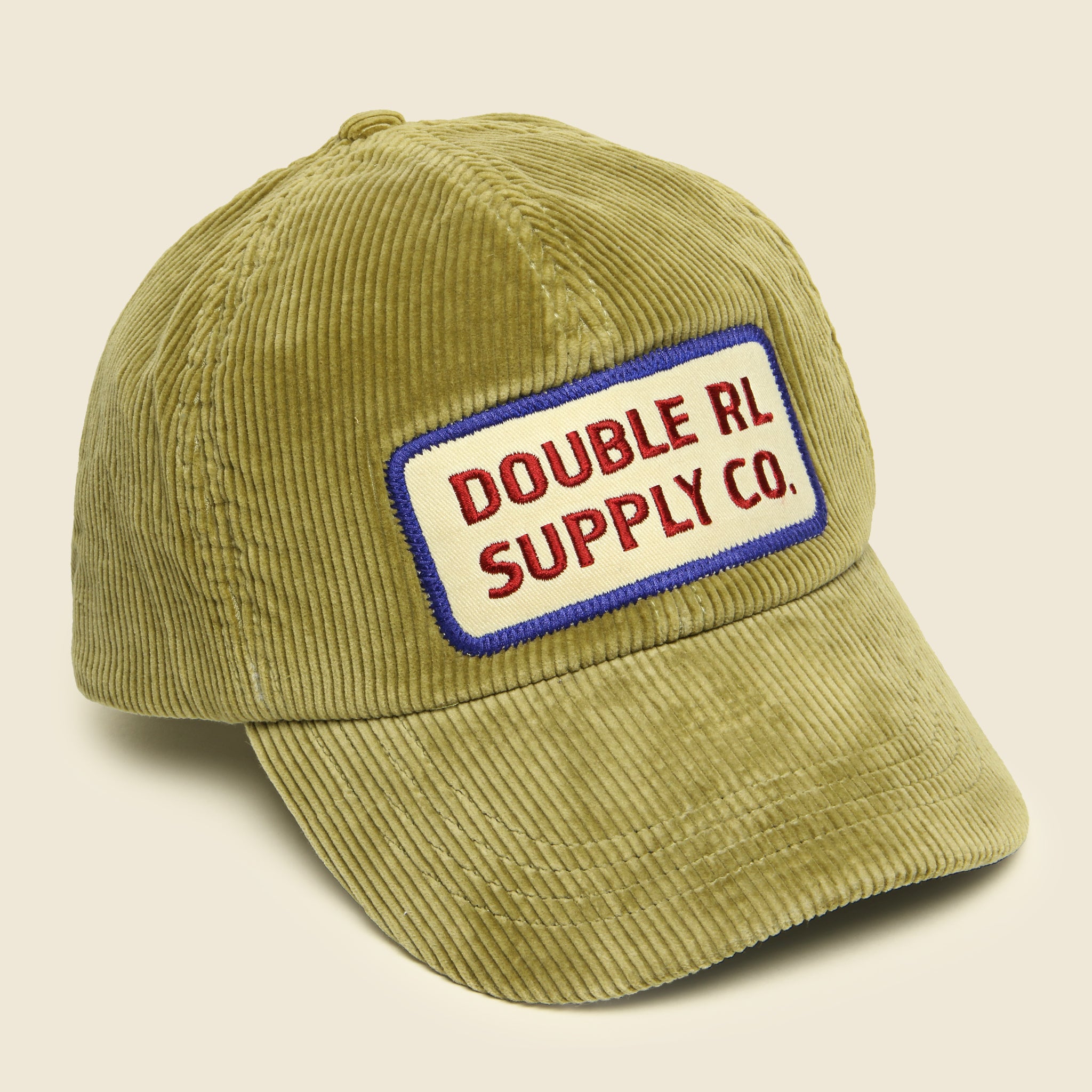 Corduroy Trucker Cap - Tan - RRL - STAG Provisions - Accessories - Hats