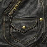 The "Lucky Tens" Hand-Painted Leather Jacket for STAG - RRL - STAG Provisions - Outerwear - Coat / Jacket