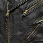 The "Lucky Tens" Hand-Painted Leather Jacket for STAG - RRL - STAG Provisions - Outerwear - Coat / Jacket