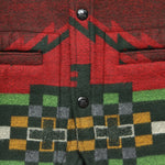 Southwestern Jacquard Overshirt - Red - RRL - STAG Provisions - Tops - L/S Woven - Overshirt