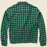 Strongbuilt Wool Check Overshirt - Green/Black - RRL - STAG Provisions - Tops - L/S Woven - Overshirt