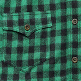 Strongbuilt Wool Check Overshirt - Green/Black - RRL - STAG Provisions - Tops - L/S Woven - Overshirt