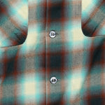 Towns Camp Shirt - Green/Brown Ombr‚àö¬© Plaid - RRL - STAG Provisions - Tops - L/S Woven - Plaid