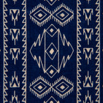 Printed Bandana Scarf - Rio Grande Indigo/Cream - RRL - STAG Provisions - Accessories - Bandanas