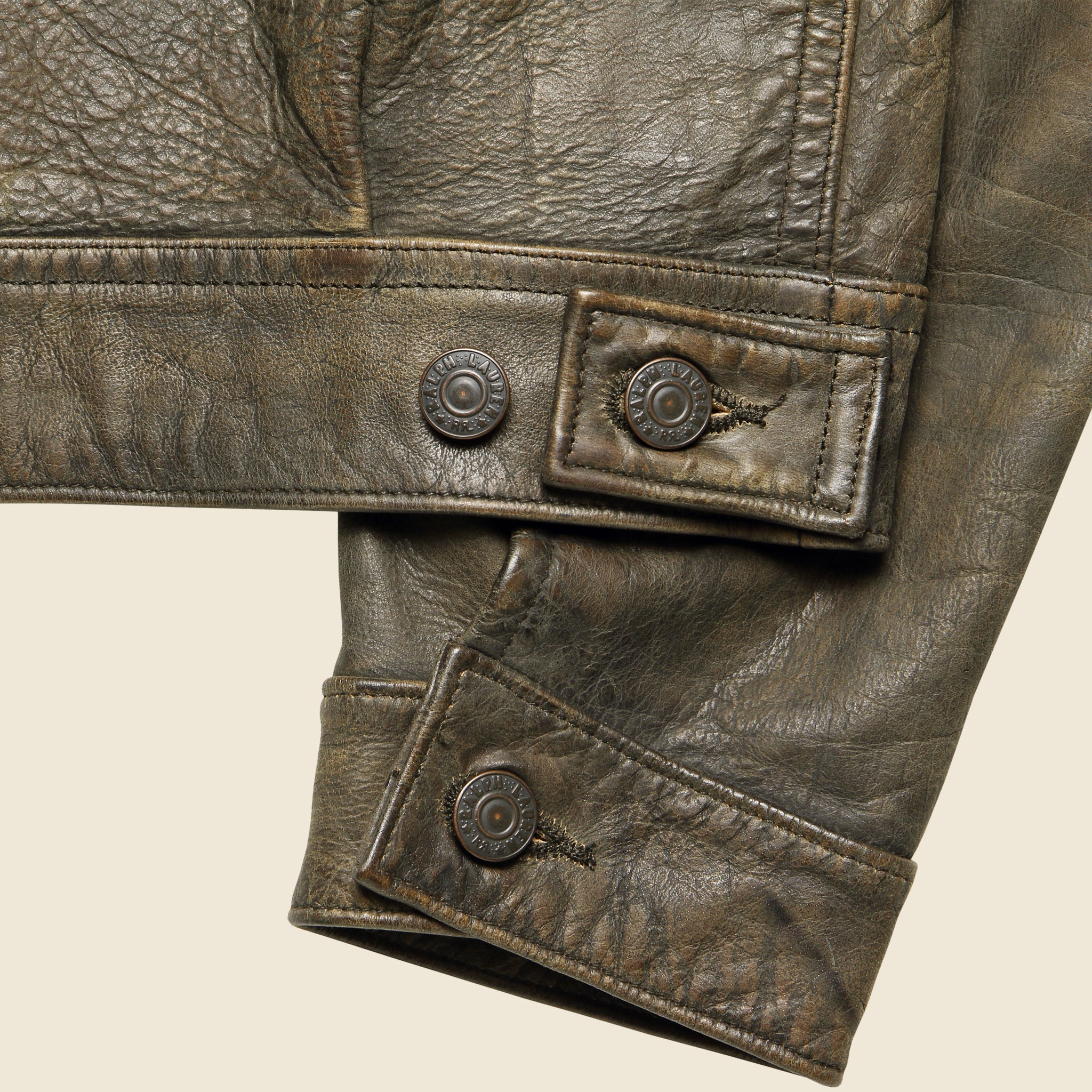 Dawson Leather Jacket - Brown - RRL - STAG Provisions - Outerwear - Coat / Jacket