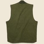 Quilted Cotton Jersey Vest - Douglas Fir Green - RRL - STAG Provisions - Outerwear - Vest