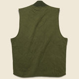 Quilted Cotton Jersey Vest - Douglas Fir Green - RRL - STAG Provisions - Outerwear - Vest