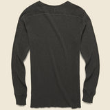 Waffle Crewneck - Faded Black - RRL - STAG Provisions - Tops - L/S Knit