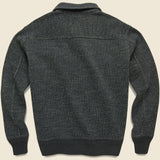 Jacquard Fleece Jacket - Browns Beach - RRL - STAG Provisions - Tops - L/S Knit