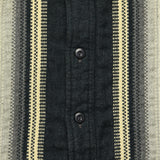 Southwestern Brushed Jacquard Workshirt - Grey/Black - RRL - STAG Provisions - Tops - L/S Woven - Overshirt