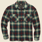 Tartan Flannel Overshirt - Red/Teal - RRL - STAG Provisions - Tops - L/S Woven - Overshirt