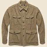Branson Tweed Overshirt - Whiskey/Olive - RRL - STAG Provisions - Outerwear - Shirt Jacket