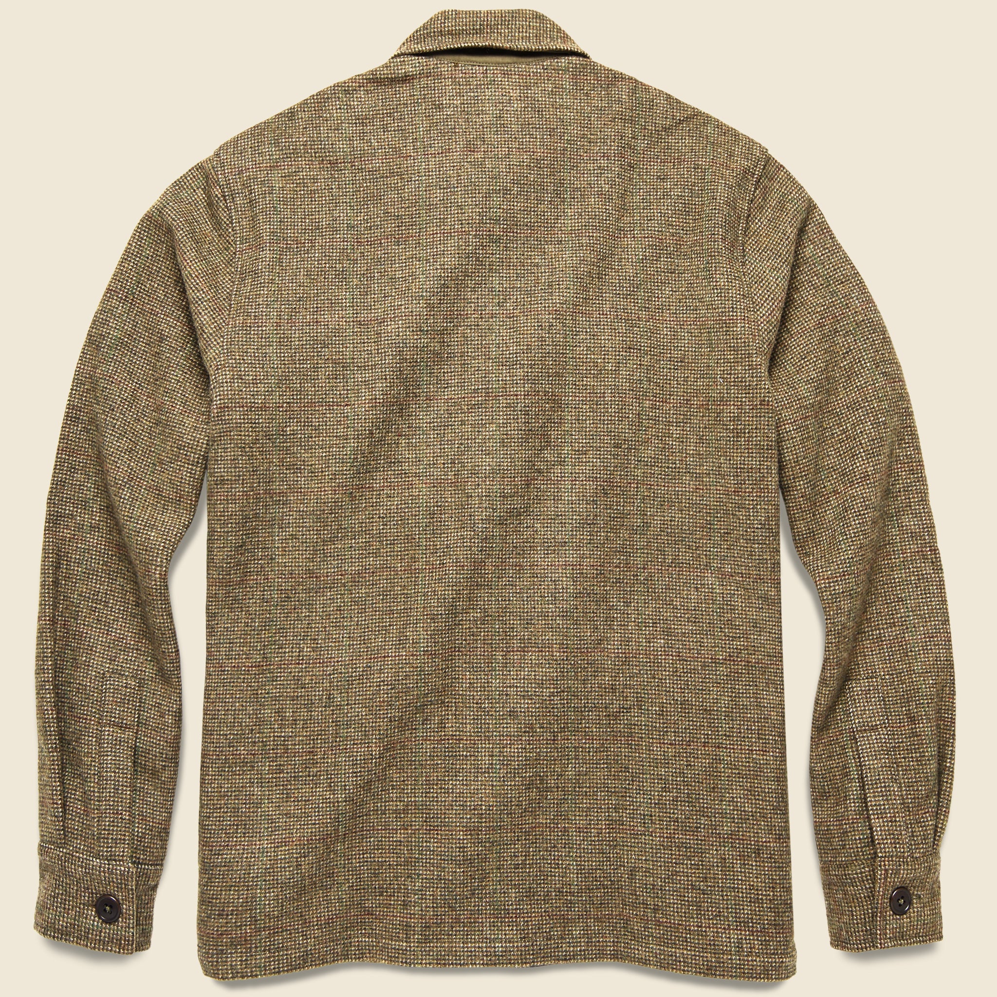 Branson Tweed Overshirt - Whiskey/Olive - RRL - STAG Provisions - Outerwear - Shirt Jacket