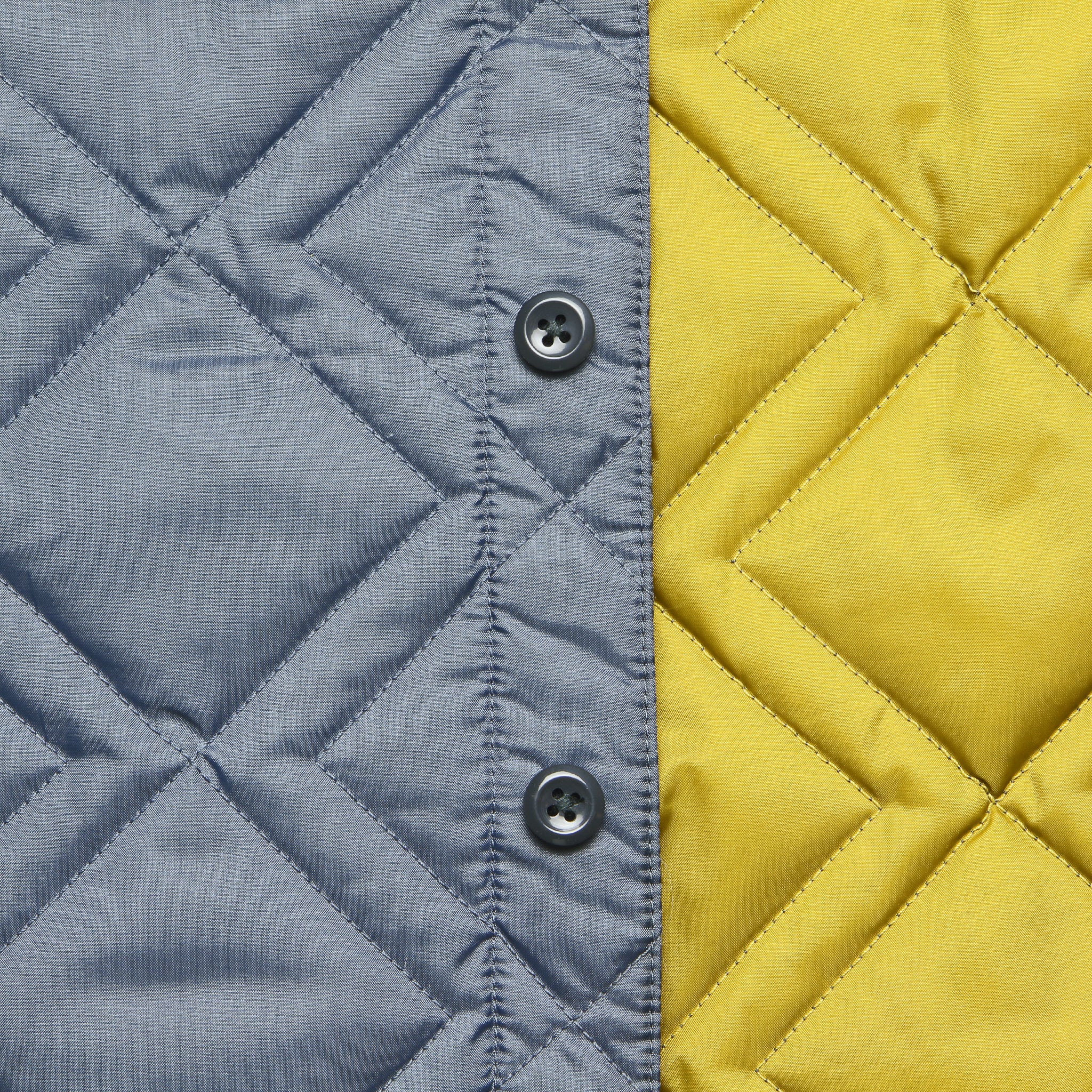 Holden Quilted CPO Overshirt - Steel Blue - RRL - STAG Provisions - Tops - L/S Woven - Overshirt