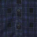 Plaid-Print Jersey Workshirt - Indigo - RRL - STAG Provisions - Tops - L/S Woven - Plaid