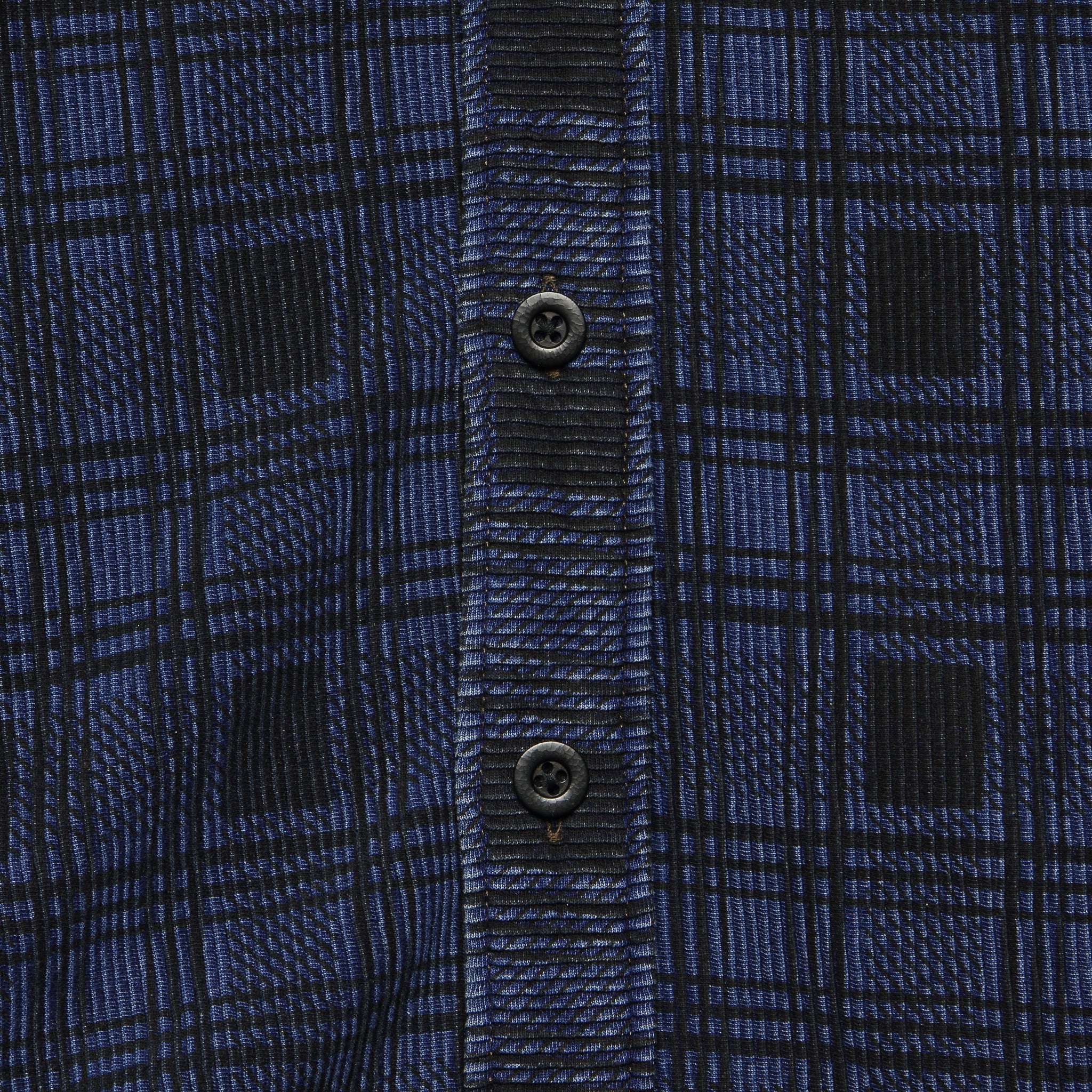 Plaid-Print Jersey Workshirt - Indigo - RRL - STAG Provisions - Tops - L/S Woven - Plaid