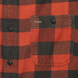 Farrell Plaid Workshirt - Red/Black - RRL - STAG Provisions - Tops - L/S Woven - Plaid