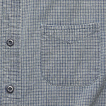 Checked Popover Shirt - Cream/Indigo - RRL - STAG Provisions - Tops - L/S Woven - Stripe