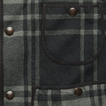 Plaid Knit Jacquard Jacket - Black/Charcoal - RRL - STAG Provisions - Tops - Sweater
