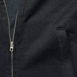 Fleece Baseball Jacket - Navy - RRL - STAG Provisions - Tops - Sweater