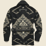 Hand-Knit Ranch Cardigan - Black - RRL - STAG Provisions - Tops - Sweater