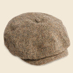 8 Panel Newsboy - Black/Tan Multi - RRL - STAG Provisions - Accessories - Hats
