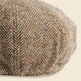 8 Panel Newsboy - Black/Tan Multi - RRL - STAG Provisions - Accessories - Hats