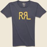 RRL Logo Jersey T-Shirt - Navy - RRL - STAG Provisions - Tops - S/S Tee