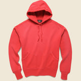 Garment-Dyed Fleece Hoodie - Vintage Red - RRL - STAG Provisions - Tops - Fleece / Sweatshirt