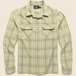 Carter Camp Shirt - Sage/Tan - RRL - STAG Provisions - Tops - L/S Woven - Plaid