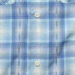 Plaid Twill Camp Shirt - Blue/Cream - RRL - STAG Provisions - Tops - L/S Woven - Plaid
