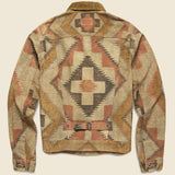Limited-Edition Roughout Suede Jacket - Tan/Multi - RRL - STAG Provisions - Outerwear - Shirt Jacket