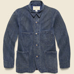 Mechanic Chore Coat - Black Indigo Wash - RRL - STAG Provisions - Outerwear - Shirt Jacket