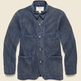 Mechanic Chore Coat - Black Indigo Wash - RRL - STAG Provisions - Outerwear - Shirt Jacket