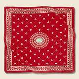Leeland Bandana - Faded Red/Multi - RRL - STAG Provisions - Accessories - Bandanas