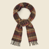 Hayes Plaid Wool Scarf - Olive  Plaid/Multi - RRL - STAG Provisions - Accessories - Scarves