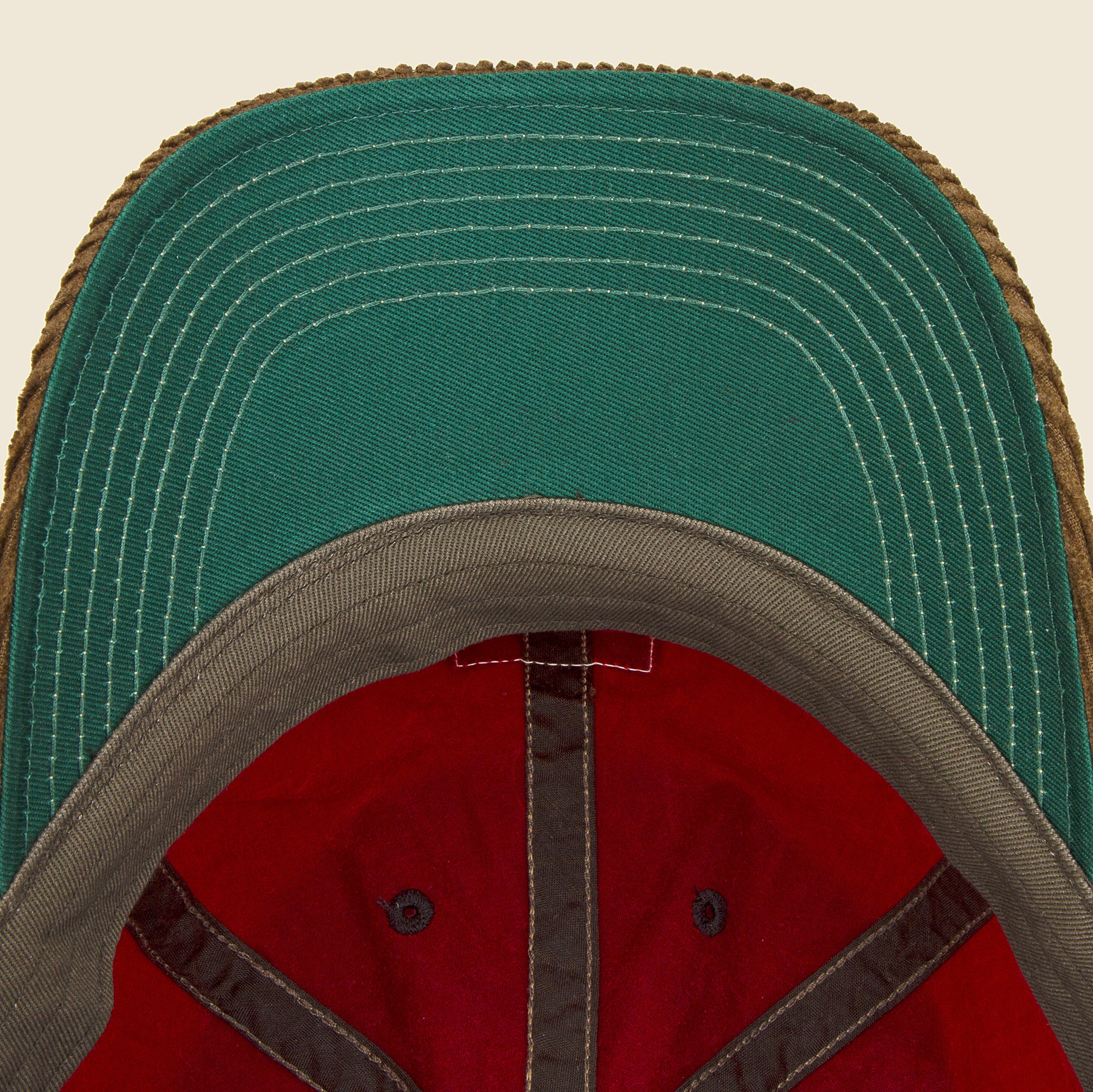 Oil Cloth Trucker Hat - Vintage Red - RRL - STAG Provisions - Accessories - Hats