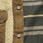 Denim Grizzly Jacket - Distressed Brown Wash - RRL - STAG Provisions - Outerwear - Coat / Jacket