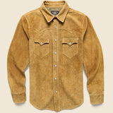 Lulworth Jacket - Tan Suede - RRL - STAG Provisions - Outerwear - Shirt Jacket
