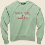 Double V Graphic Sweatshirt - Faded Green - RRL - STAG Provisions - Tops - Fleece / Sweatshirt