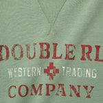 Double V Graphic Sweatshirt - Faded Green - RRL - STAG Provisions - Tops - Fleece / Sweatshirt