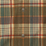 Casual Knit Ottoman Workshirt - Brown/Red Multi - RRL - STAG Provisions - Tops - L/S Knit