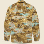 Freeport Scenic Chamois Workshirt - Brown/Multi - RRL - STAG Provisions - Tops - L/S Woven - Other Pattern