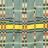 Brown Bear Plaid Jacquard Overshirt - Blue/Multi - RRL - STAG Provisions - Tops - L/S Woven - Overshirt