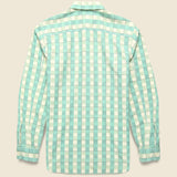 Farrell Flannel Workshirt - Green/Cream - RRL - STAG Provisions - Tops - L/S Woven - Plaid