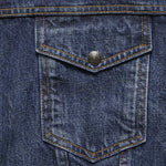 Denim Sherpa Type 3 Trucker Jacket - Freemont Wash - RRL - STAG Provisions - Outerwear - Coat / Jacket
