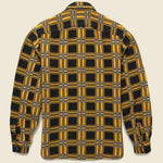 Farrell Canadian Jacquard Workshirt - Yellow/Sulphur Black - RRL - STAG Provisions - Tops - L/S Woven - Plaid