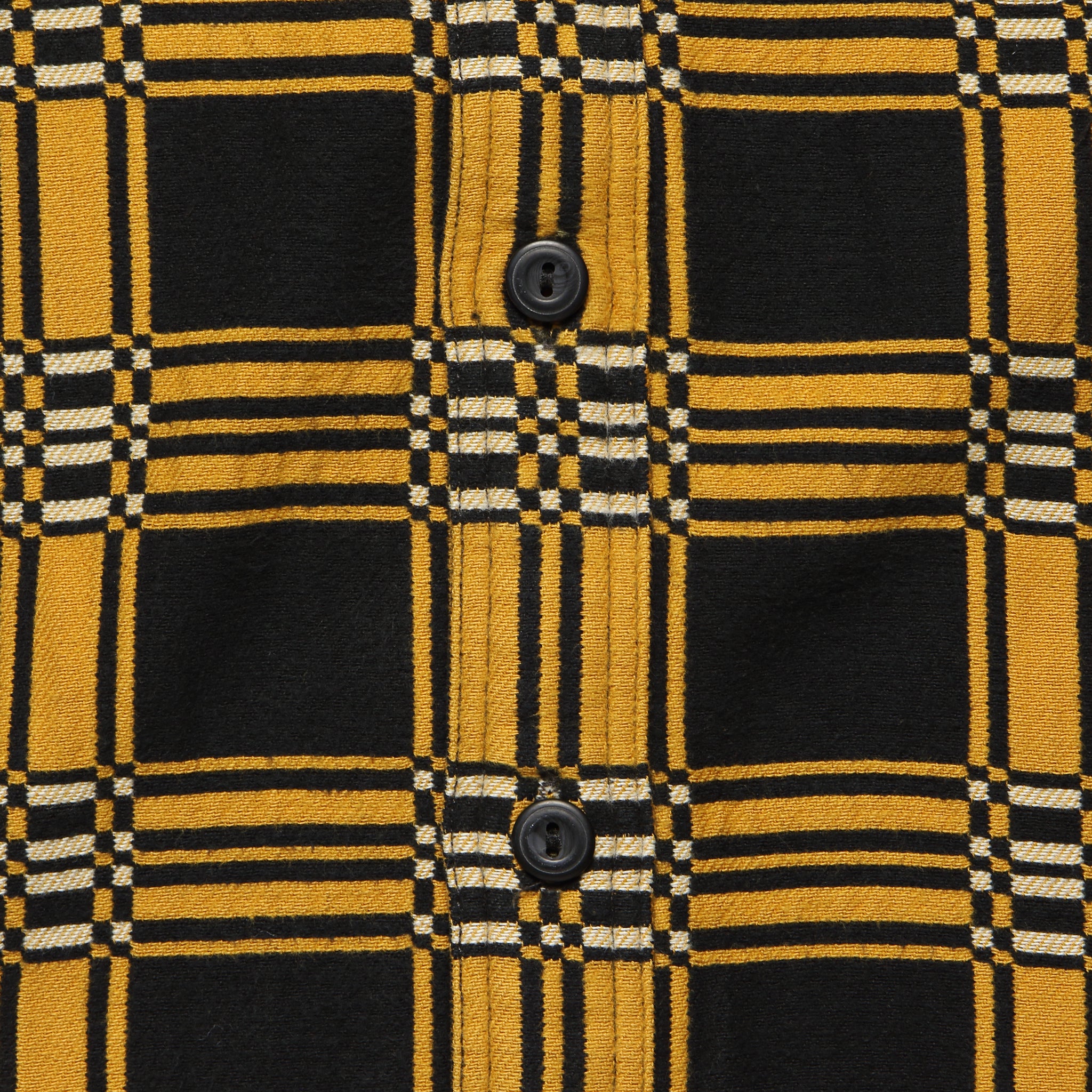 Farrell Canadian Jacquard Workshirt - Yellow/Sulphur Black - RRL - STAG Provisions - Tops - L/S Woven - Plaid